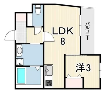 NOY NISHINOMIYA【1階】の間取り