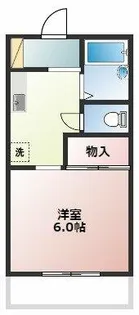 グリーンステージわたなべ【202号室】の間取り