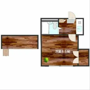 ユトリロ宮下町【1階】の間取り