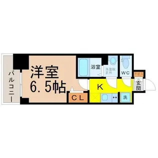 プレサンス広小路通葵【7階】の間取り
