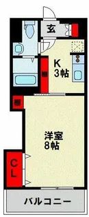 プレステージデルクラシック【4階】の間取り