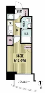 セレニテ堺筋本町リアン【2階】の間取り