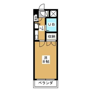 ラセゾン千種【203号室】の間取り