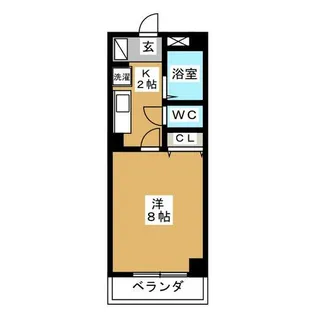 グレイス塩釜【4階】の間取り