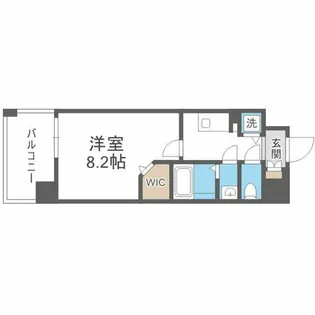 ミラージュパレスLotus Life【10階】の間取り