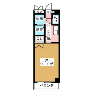サンシャイン ビレッジ【2階】の間取り