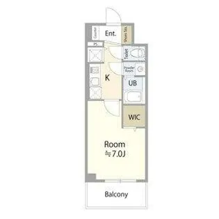 エスリード金山ル・グラン【1204号室】の間取り