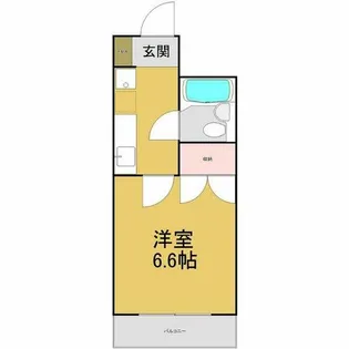 ハートイン高畑南【5階】の間取り