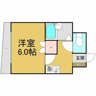 セントラルハイツ中野本町【7階】の間取り