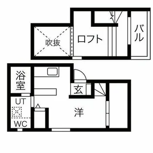 Fleuve A(フルーヴA)【1階】の間取り