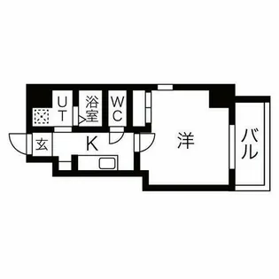 Lives Residence Sako【602号室】の間取り