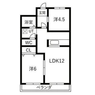 コトブキ第一ビル【4階】の間取り