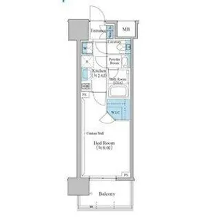 ブランシエスタ泉【5階】の間取り