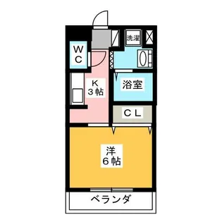 さくら館大秋【1階】の間取り
