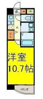 ビ・アバンス【4階】の間取り