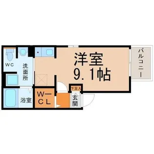 エスポワール【1階】の間取り