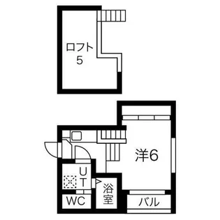 ブランドール【1階】の間取り