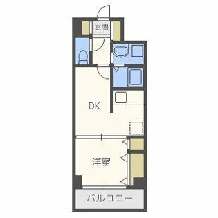 カナセ上汐町【203号室】の間取り