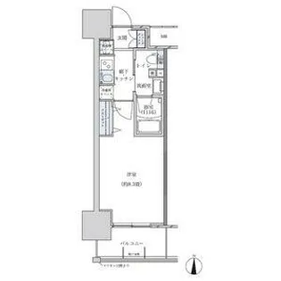 パークアクシス名古屋山王【9階】の間取り