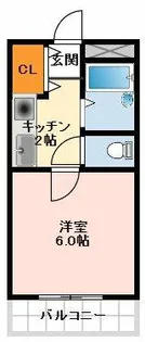 T-SYA白鷺コート【4階】の間取り