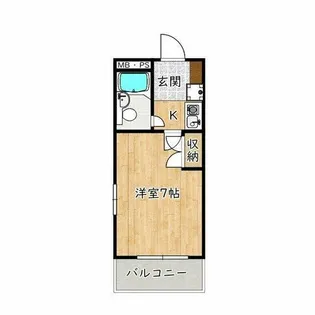 大阪府大阪狭山市茱萸木4丁目【マンション】の間取り