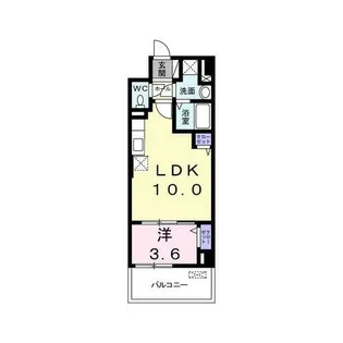 サンプラザ 茨木【2階】の間取り