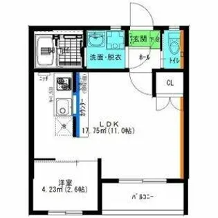プラヴィーダ【3階】の間取り