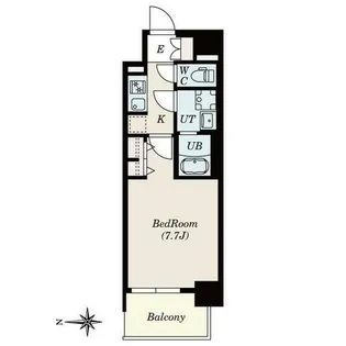 S-RESIDENCE堀田beaute【7階】の間取り
