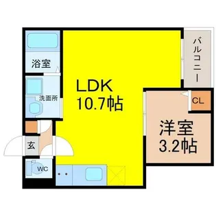 Jack koshinⅤ【2階】の間取り