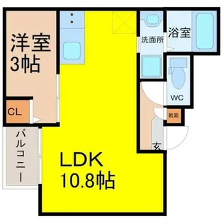 Jack koshinⅥ【2階】の間取り
