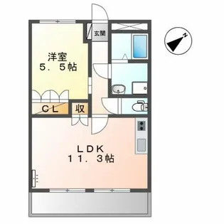フィールドピアN【2階】の間取り