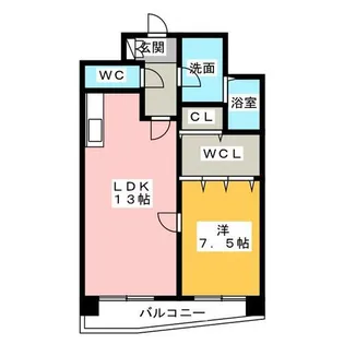 ESSE栄【3階】の間取り