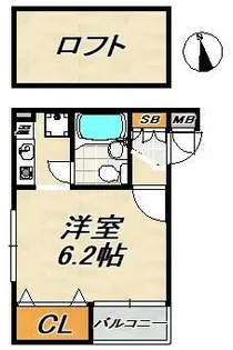 新神戸ステーションパーク【4階】の間取り