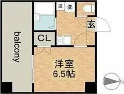 VIVIAN尾頭橋【8階】の間取り