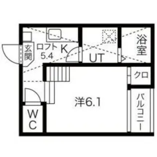 コンフォール松原町【1階】の間取り