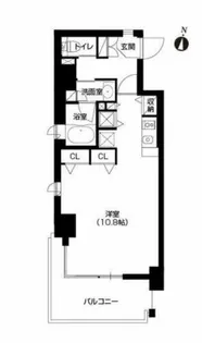 アーバネックス北浜【10階】の間取り