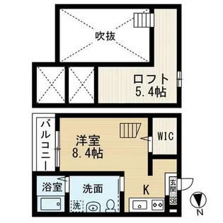 セレーネ豊田本町【1階】の間取り