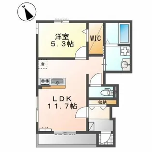 SchaanCarter【1階】の間取り