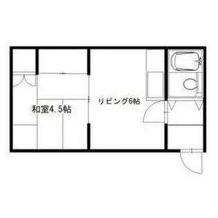 コーポカトレア【1階】の間取り