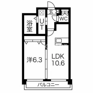 ル・プランタン博多【3階】の間取り