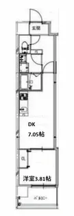 Alivis新町【4階】の間取り