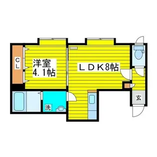 アールズグランデ【2階】の間取り