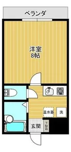 アメニティ豊岡Ⅲ【208号室】の間取り