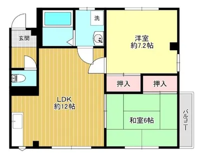 ドリームマンション5【201号室】の間取り