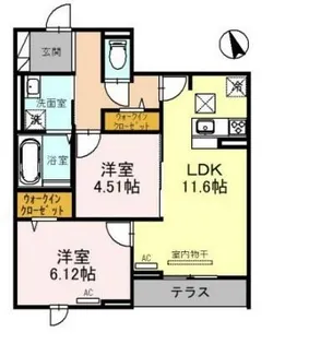 Rainbow【1階】の間取り