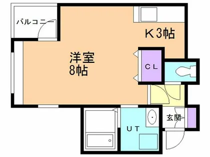 バルティゴ【103号室】の間取り