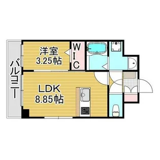 マルコビル平尾【702号室】の間取り