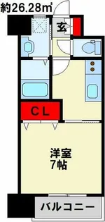 フォルトナ【4階】の間取り