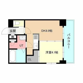 小泉マンションMem19【4階】の間取り