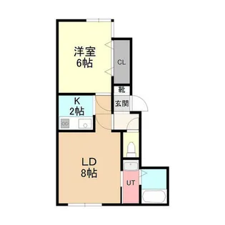 ミントパレス【203号室】の間取り